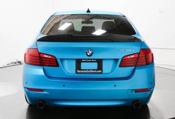 2015 BMW 5 SERIES 535i LEATHER BLUE WRAP NAVI EXTRA CLEAN L K for sale in Sarasota, FL – photo 6