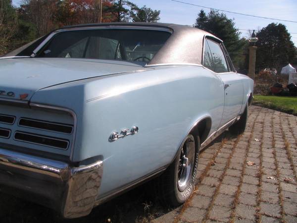 1967 Pontiac GTO, 2 owners, 400, Auto, AC, PS, PB, PW - needs some... for sale in North reading , MA – photo 5