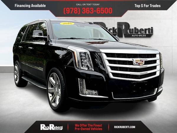 2016 Cadillac Escalade Luxury Collection FOR ONLY 619/mo! - cars & for sale in Fitchburg, MA