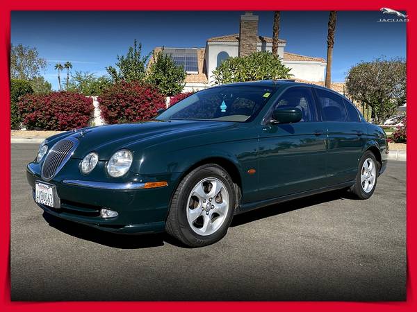 2002 Jaguar S-TYPE Sedan which runs PERFECT - cars & trucks - by... for sale in Palm Desert , CA