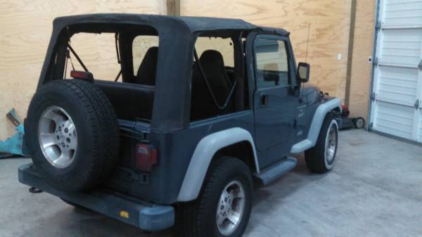 JEEP WRANGLER TJ NON RUNNING PROJECT for sale in Longview, OR – photo 2