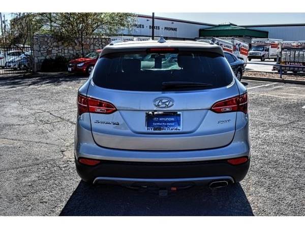 2016 Hyundai Santa Fe Sport 2.4 Base suv Sparkling Silver for sale in El Paso, TX – photo 4