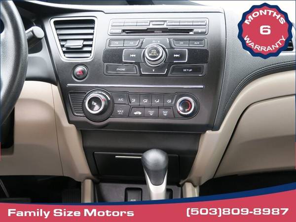 2015 Honda Civic LX Sedan - - by dealer - vehicle for sale in Gladstone, OR – photo 18