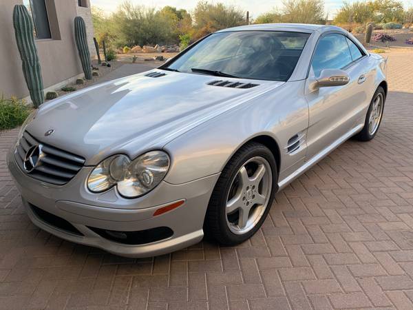 2003 Mercedes-Benz SL500 - 58,000 miles - cars & trucks - by owner -... for sale in Scottsdale, AZ