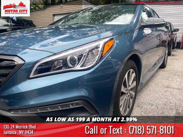 CERTIFIED 2015 HYUNDAI SONATA SPORT! CLEAN! LEATHER! KEYLESS ! RIMS!... for sale in Jamaica, NY – photo 7