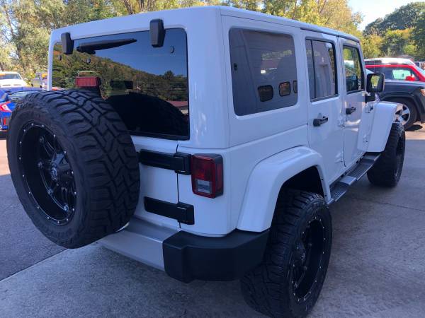 2015 Jeep Wrangler Unlimited Sahara 4x4 - Leather - Navigation -... for sale in binghamton, NY – photo 4
