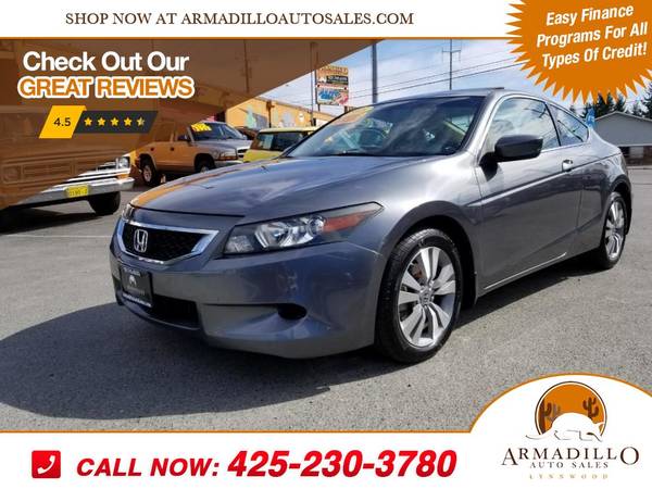 2008 Honda Accord EX-L Coupe 1HGCS12858A007730 for sale in Lynnwood, WA