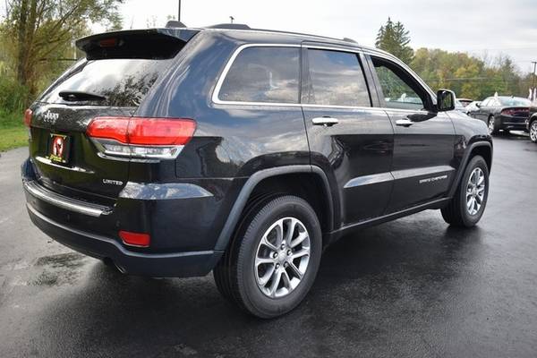 2016 Jeep Grand Cherokee black for sale in Watertown, NY – photo 3