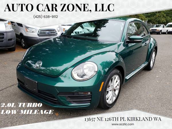 2018 Volkswagen Beetle 2.0 Turbo Automatic Hatchback Low Miles! -... for sale in Kirkland, WA