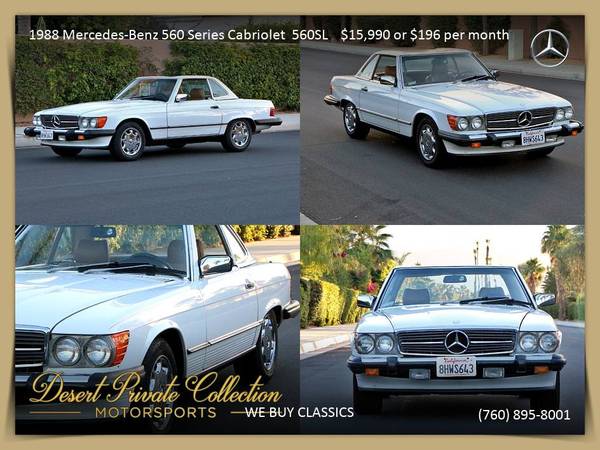 1983 Mercedes-Benz SL 380 + hard top Convertible Convertible -... for sale in Palm Desert, NY – photo 20