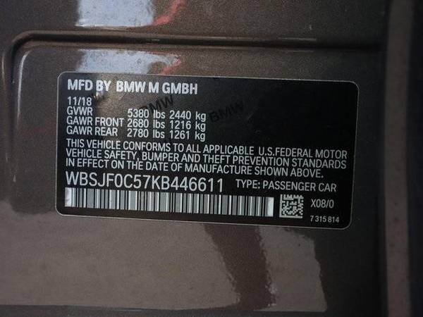 2019 BMW M5 AWD All Wheel Drive Sedan Sedan - - by for sale in Las Vegas, NV – photo 22