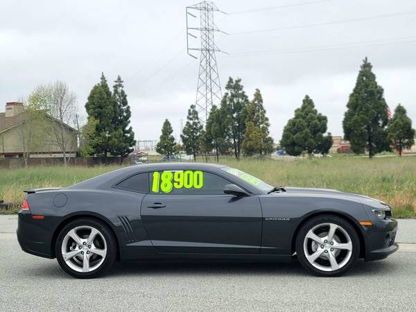 2015 Chevy Chevrolet Camaro LT coupe Ashen Gray Metallic - cars & for sale in Salinas, CA – photo 6