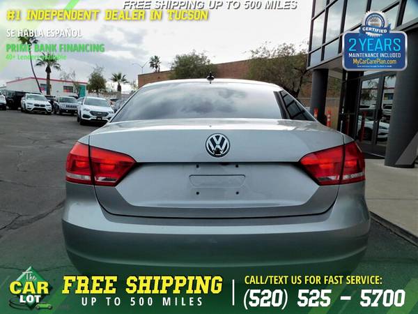 199/mo - 2014 Volkswagen Passat 1 8T 1 8 T 1 8-T SE PZEV - cars & for sale in Tucson, AZ – photo 10