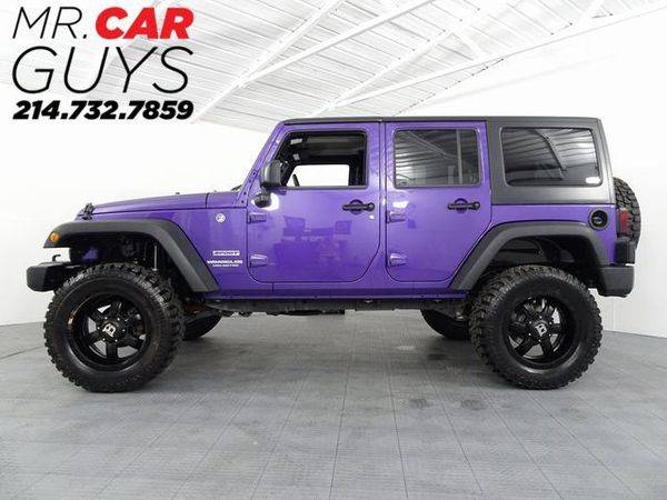 2017 Jeep Wrangler Unlimited Sport Rates start at 3.49% Bad credit... for sale in McKinney, TX