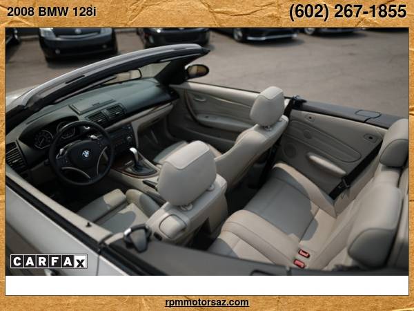 2008 BMW 128i Convertible - cars & trucks - by dealer - vehicle... for sale in Phoenix, AZ – photo 10