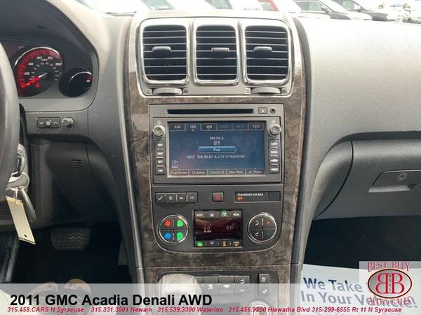 2011 GMC ACADIA DENALI AWD! FULLY LOADED! BOSE SOUND! 3RD ROW! SUNROOF for sale in N SYRACUSE, NY – photo 24