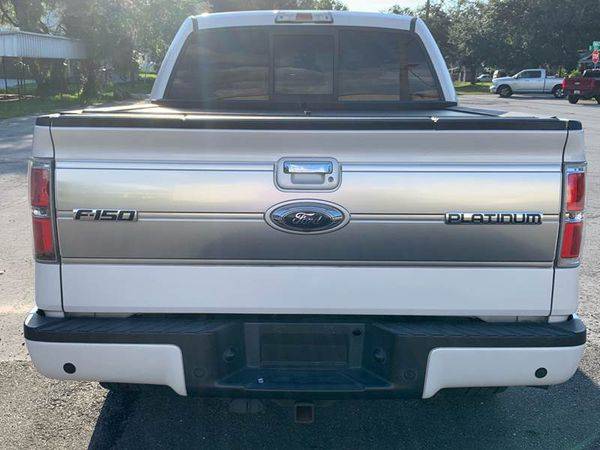 2011 Ford F-150 F150 F 150 Platinum 4x4 4dr SuperCrew Styleside 5.5... for sale in TAMPA, FL – photo 4