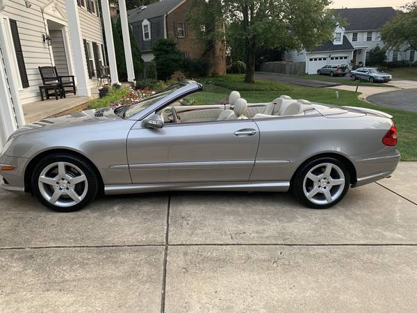 Mercedes CLK 550 Convertible 2007 for sale in Potomac, District Of Columbia