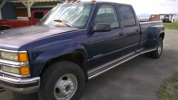 1996 Chevy K3500 4WD Dually 454 for sale in Helena, MT