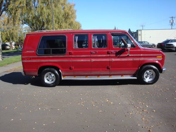 1991 FORD CONVERSION VAN 351 AUTO NICE INTERIOR COUCH/BED !! for sale in LONGVIEW WA 98632, OR – photo 8