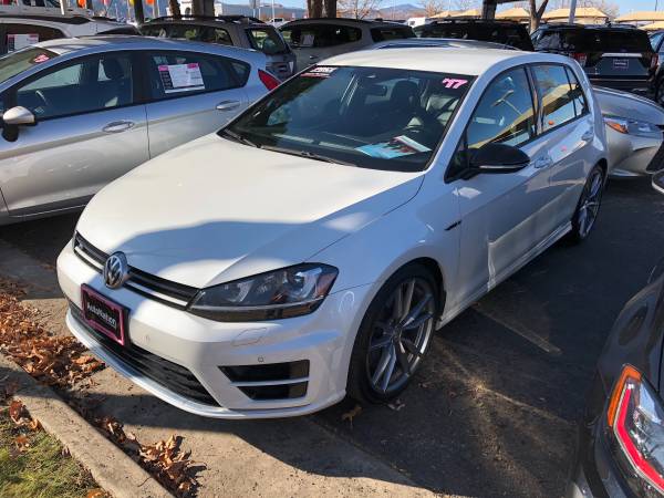 2017 VW Golf R AWD only 8k miles fully loaded - cars & trucks - by... for sale in Denver , CO