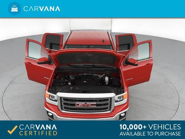 2014 GMC Sierra 1500 Double Cab SLE Pickup 4D 6 1/2 ft pickup Red - for sale in Atlanta, NC – photo 12