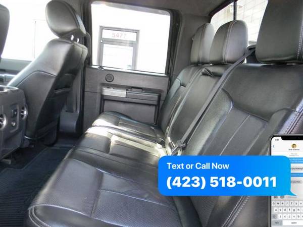 2015 Ford F-250 F250 F 250 SD Lariat Crew Cab 4WD - EZ FINANCING... for sale in Piney Flats, TN – photo 18