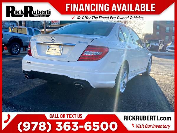 2014 Mercedes-Benz C 300 Luxury FOR ONLY 351/mo! for sale in Fitchburg, MA – photo 7