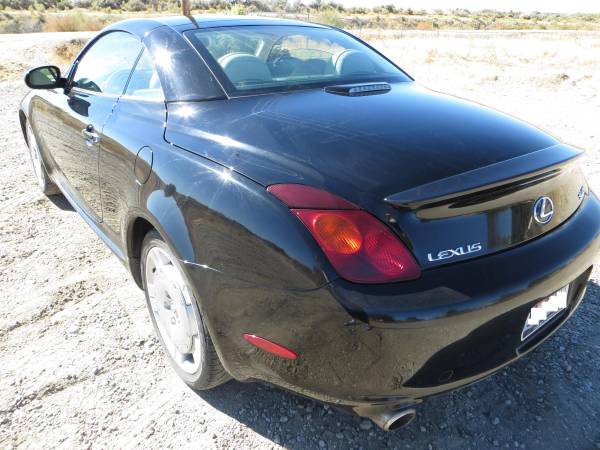 2002 Lexus SC 430 Convertible RWD 4.3L V8 Black for sale in Boise, ID – photo 3