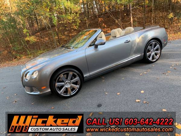 2013 Bentley Continental GT W12 GTC Convertible GTC Florida Car... for sale in Kingston, MA – photo 6