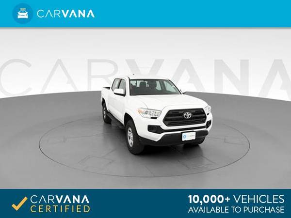 2017 Toyota Tacoma Double Cab SR Pickup 4D 5 ft pickup White - FINANCE for sale in Columbia, SC