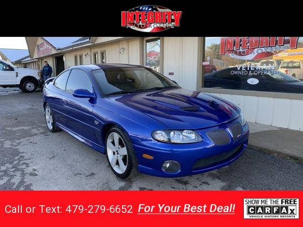 2006 Pontiac GTO coupe Blue - - by dealer - vehicle for sale in Bethel Heights, AR