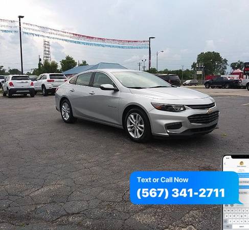 2017 Chevrolet Chevy Malibu 4d Sedan LT DC LOW PRICES WHY PAY RETAIL... for sale in Northwood, OH