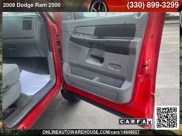 2008 Dodge Ram 2500 4X4 CUMMINS 6 7 DIESEL QUAD CAB SHORT BED 221K for sale in Akron, WV – photo 21