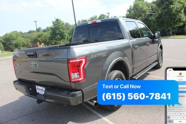2017 Ford F-150 F150 F 150 XLT 4WD SuperCrew 5.5 Box for sale in Mount Juliet, TN – photo 4