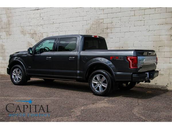 DIRT CHEAP! Gorgeous 2017 Ford F150 Platinum SuperCrew for $35k! for sale in Eau Claire, WI – photo 7