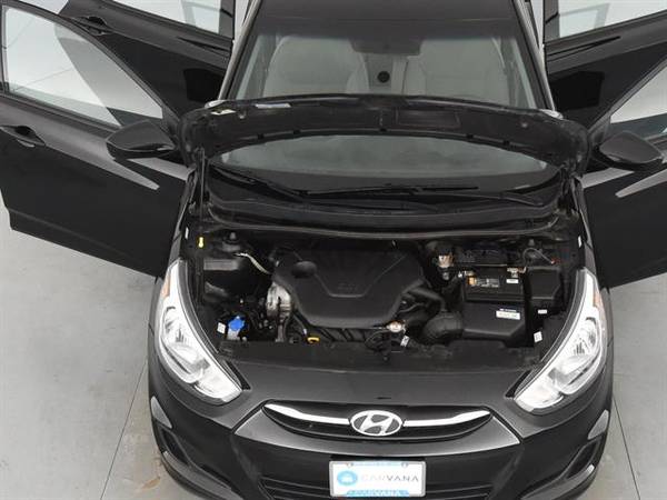 2017 Hyundai Accent SE Sedan 4D sedan Black - FINANCE ONLINE for sale in Naples, FL – photo 4