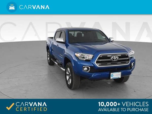 2016 Toyota Tacoma Double Cab Limited Pickup 4D 5 ft pickup Blue - for sale in San Antonio, TX