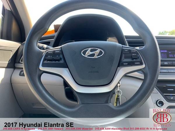 2017 HYUNDAI ELANTRA SE! EASY CREDIT APPROVAL! WE DO FINANCING! APPLY! for sale in Syracuse, NY – photo 14