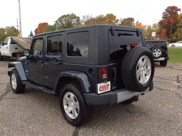 2008 Jeep Wrangler Unlimited Sahara 4x4 4dr SUV for sale in Brainerd , MN – photo 4