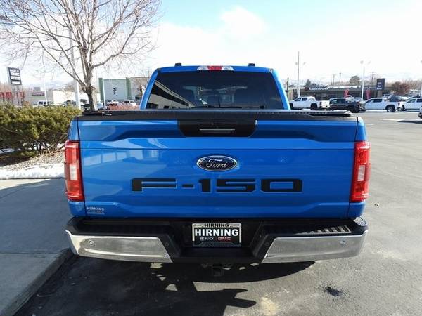 2021 Ford F150 pickup Blue - - by dealer - vehicle for sale in Pocatello, ID – photo 4