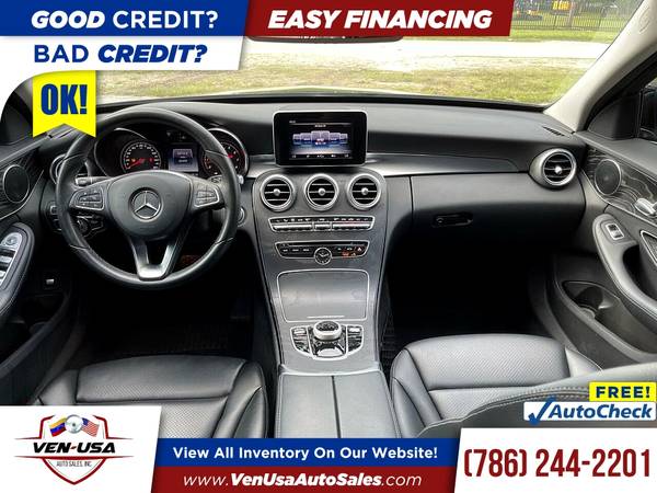 2017 Mercedes-Benz CClass C Class C-Class C 300 SportSedan FOR ONLY for sale in Miami, FL – photo 7