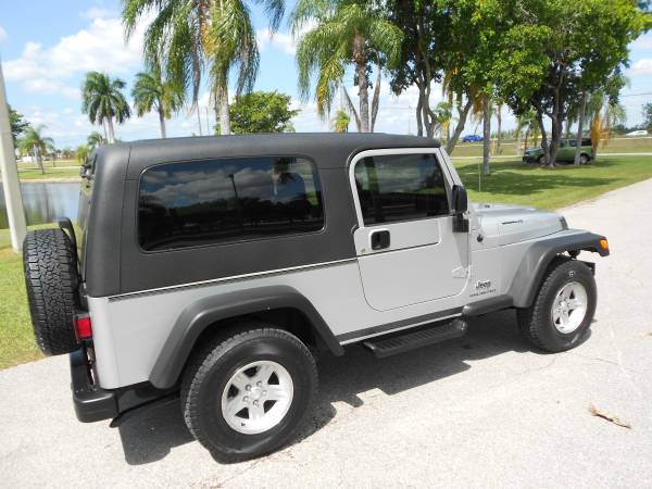 1-FL OWNER! 2005 JEEP WRANGLER UNLIMITED 4X4 LJ EXTENDED! for sale in Fort Myers, FL – photo 13