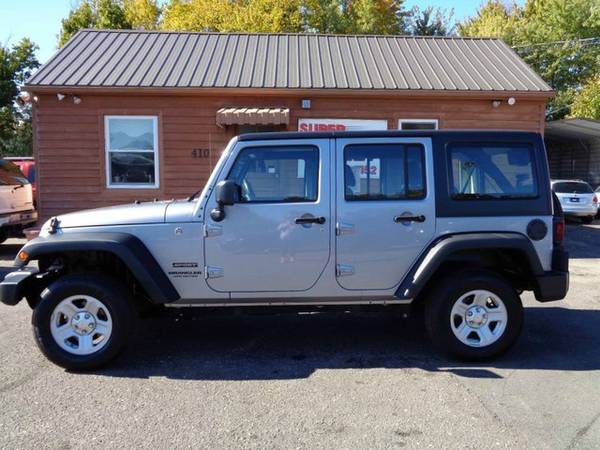 Jeep Wrangler 4wd 6 Speed Manual Sport Used Jeeps Hard Top We Finance for sale in eastern NC, NC