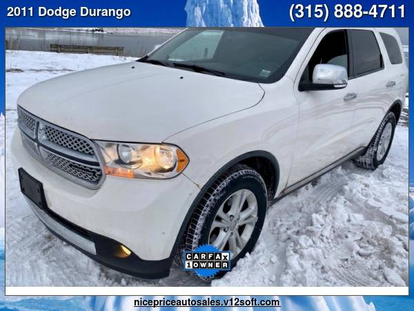 2011 Dodge Durango AWD 4dr Crew - - by dealer for sale in new haven, NY