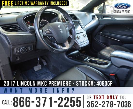 2017 LINCOLN MKC PREMIERE *** Leather Seats, Remote Start, Camera... for sale in Alachua, FL – photo 9