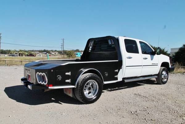 2014 GMC 3500 DENALI DUALLY*DURAMAX*FLATBED*RANCH... for sale in Liberty Hill, IL – photo 13
