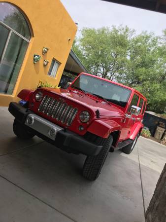 PRICE DROP!! Firetruck Red 2015 Jeep Wrangler Sahara - $28,500 for sale in Phoenix, AZ – photo 8
