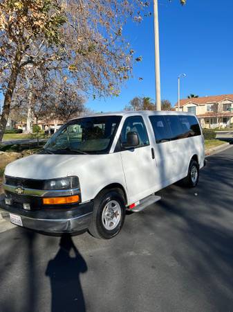 2003 Chevy express 12 passenger 150, 000 miles clean title - cars & for sale in Riverside, CA – photo 2