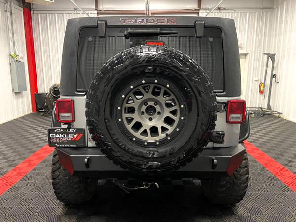 2015 Jeep Wrangler Unlimited T-ROCK Lifted 4x4 suv Silver - cars & for sale in Branson West, MO – photo 10